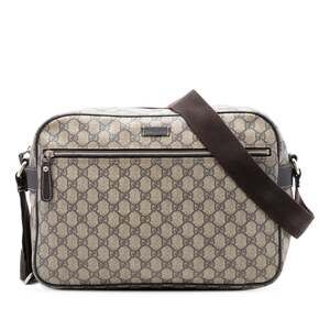 Gucci Front Zip Camera Bag Gg Coated #246071G85B
